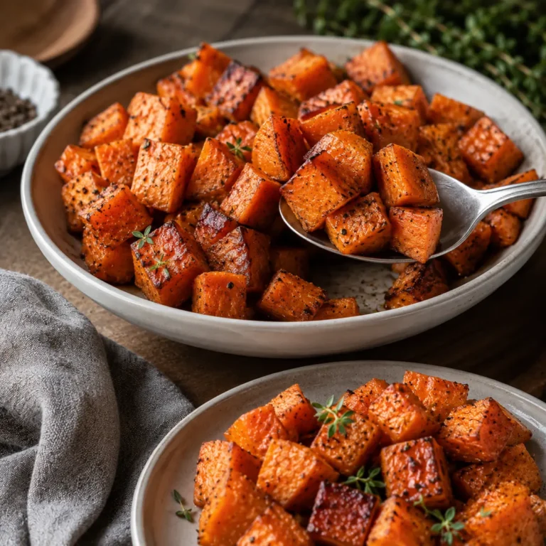 Crispy Roasted Sweet Potatoes