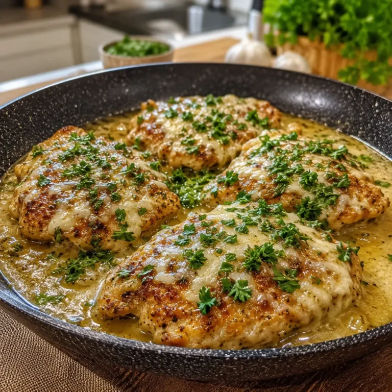 Garlic Parmesan Crockpot Chicken