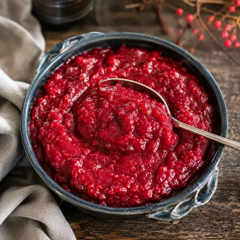 Homemade Cranberry Orange Sauce