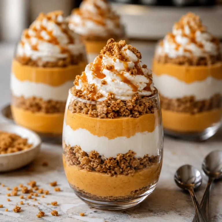 Pumpkin Cheesecake Parfaits