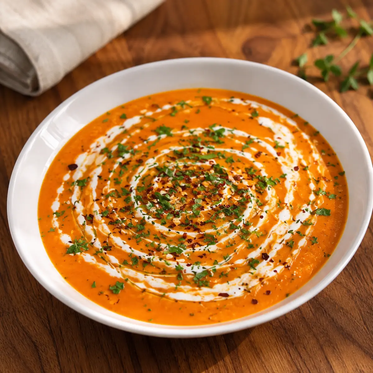 Roasted Sweet Potato Soup