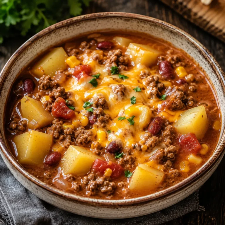 Slow Cooker Cowboy Casserole