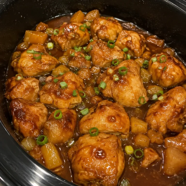 Sweet Hawaiian Crockpot Chicken
